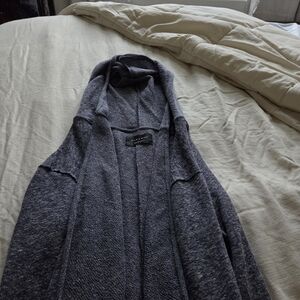 Men's Zara Blue Hooded Cardigan - S